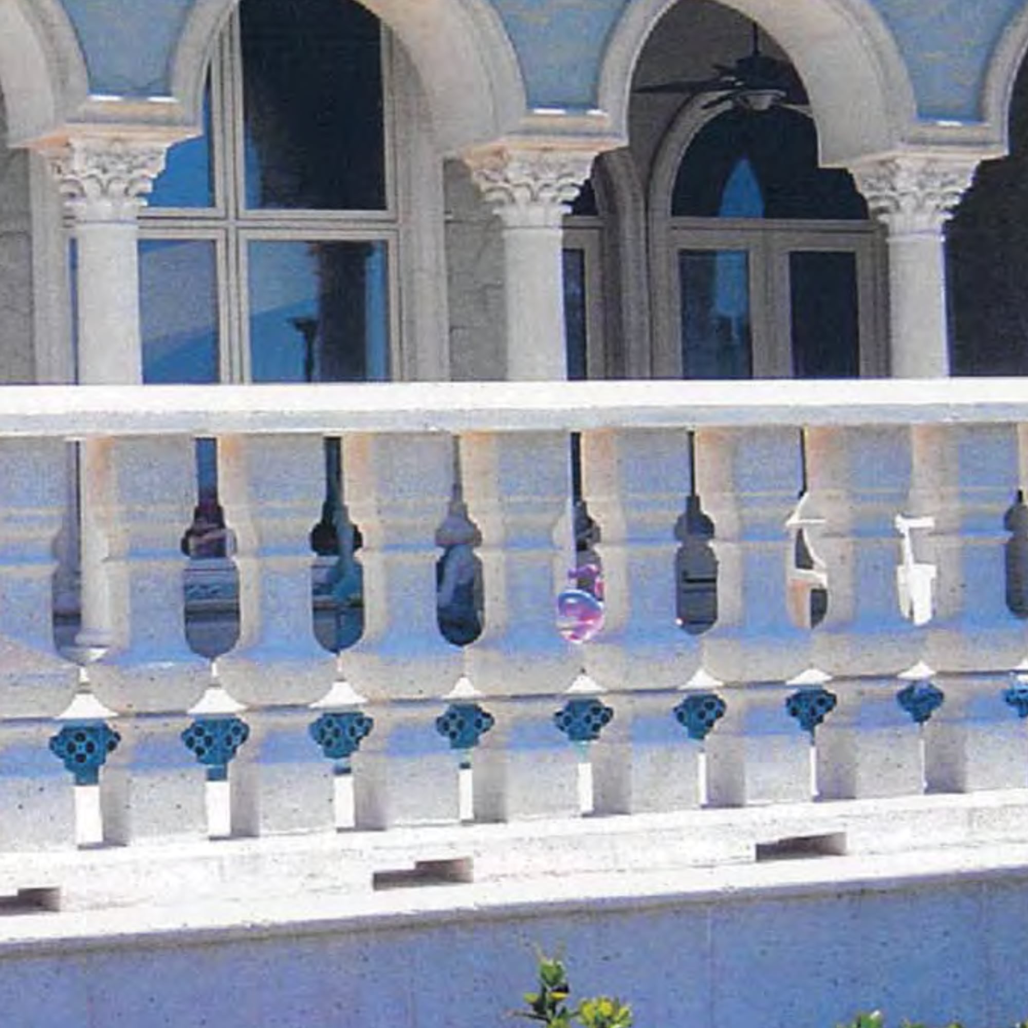 Baluster on Patio