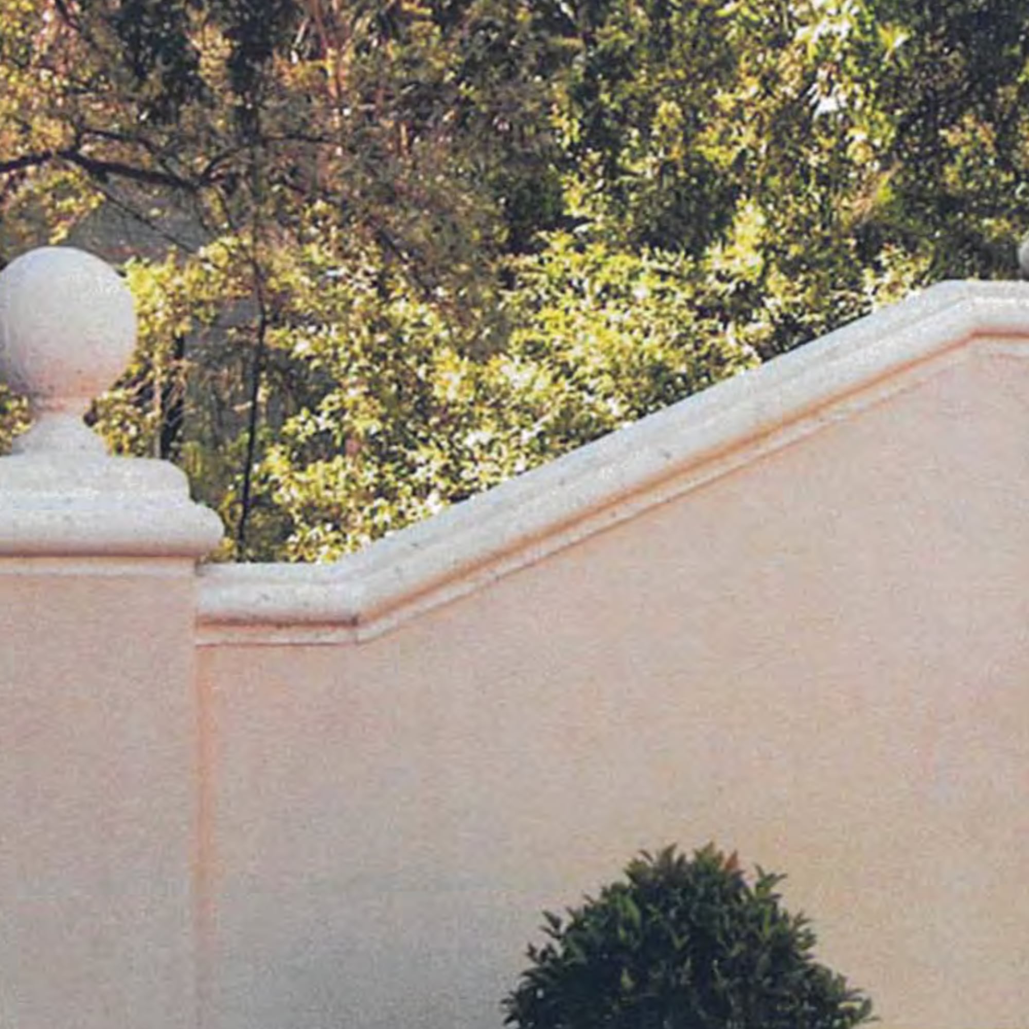 Wall Cap on Stairs